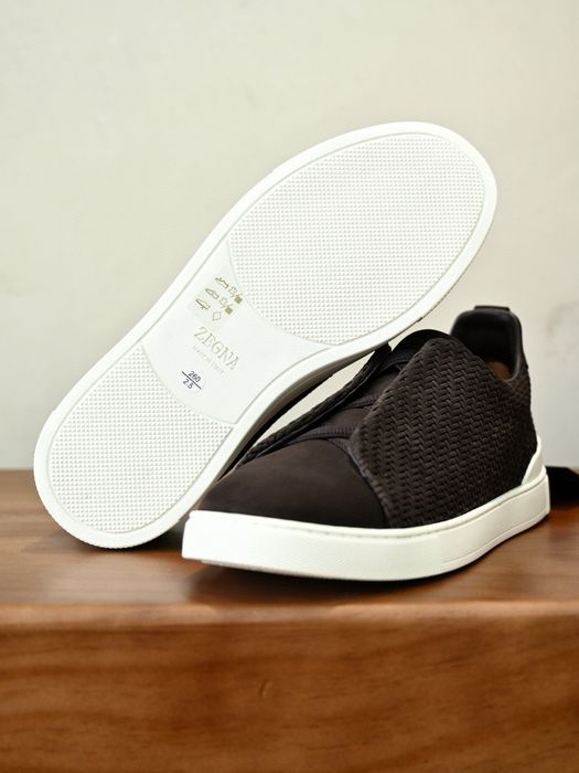 Чоловічі кеди Zegna 39-46 Натуральні матеріали | Преміум якість