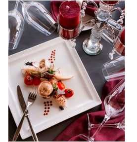 Тарілка квадратна 30 см RAK PORCELAIN