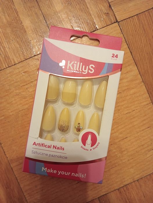 KillyS sztuczne paznokcie artificial nails, nowe, tylko otwarte