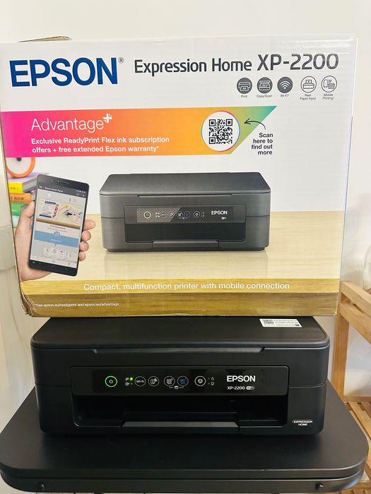 Impressora Multifunções Epson Expression Home XP-2200 Wi-Fi – Como Nova