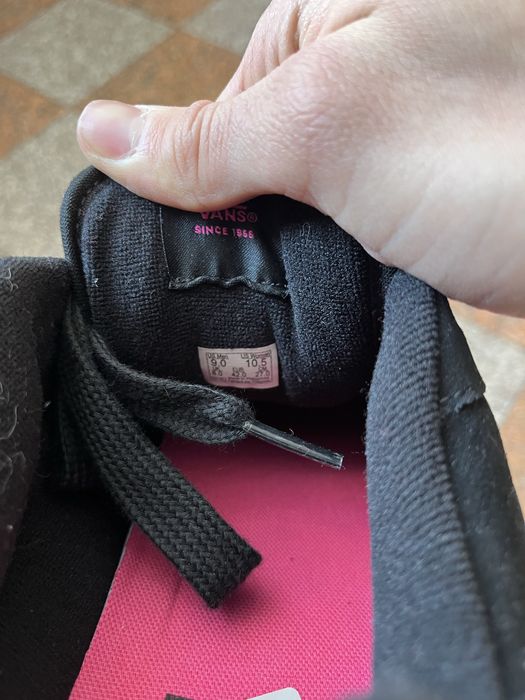 Vans Trampki czarne klasyczne