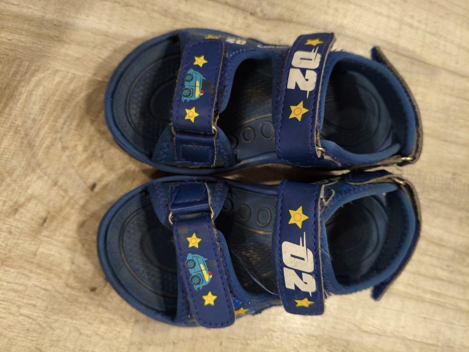 Sandałki niebieskie chease