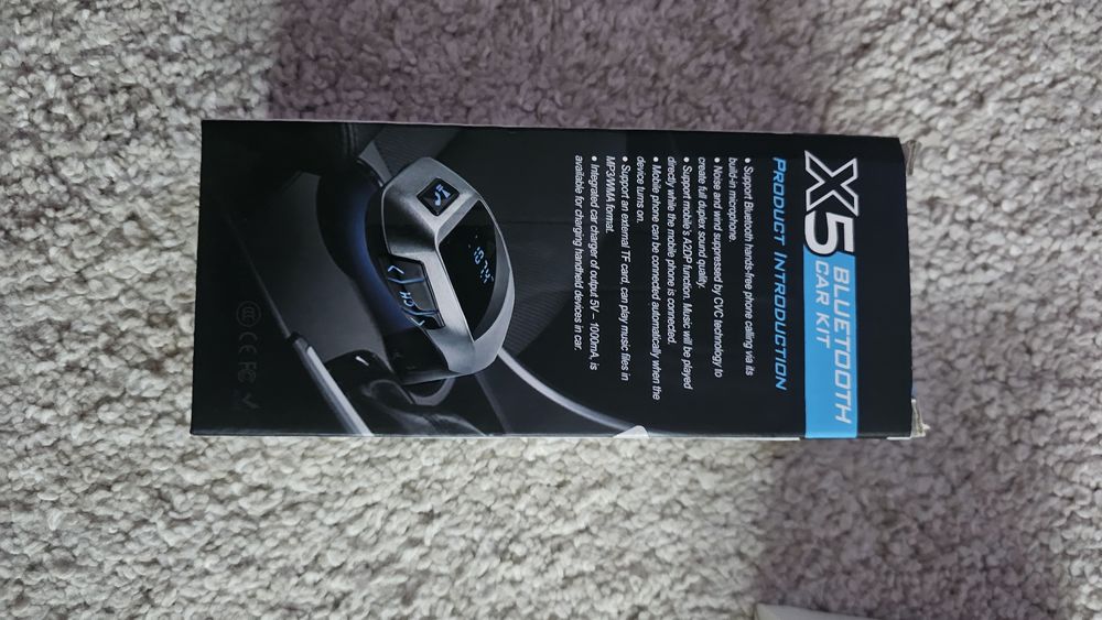 FM Transmitter X5 + Bluetooth + USB Reader + Memory Card Reader64737833321731122