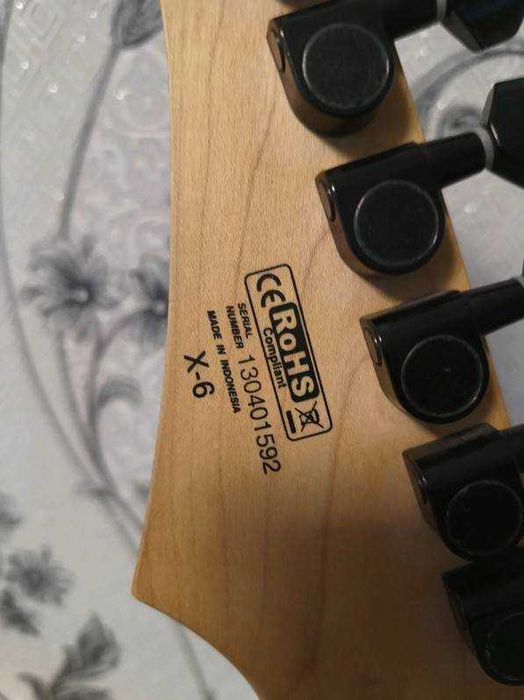 Електрогітара Cort X6 black