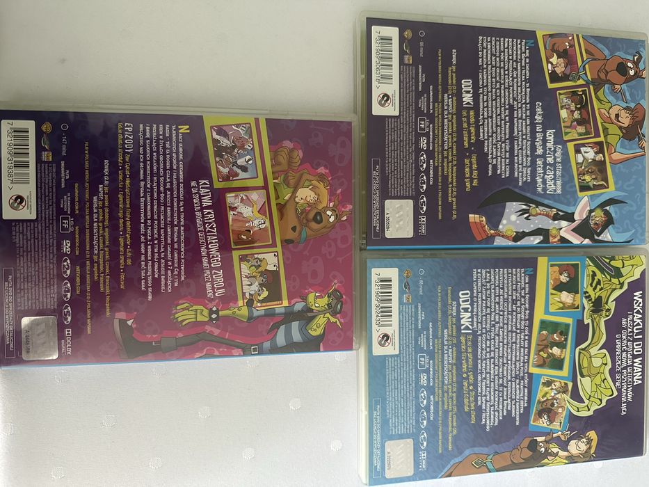 Scooby-Doo! Brygada Detektywów – Sezon 1 (Części 1, 2 i 4) – 3x DVD Dubbing PL