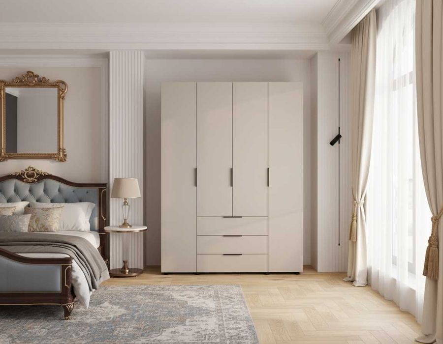 Шкаф «Версаль 4Д 3Ш» — элегантность, формирующая интерьер