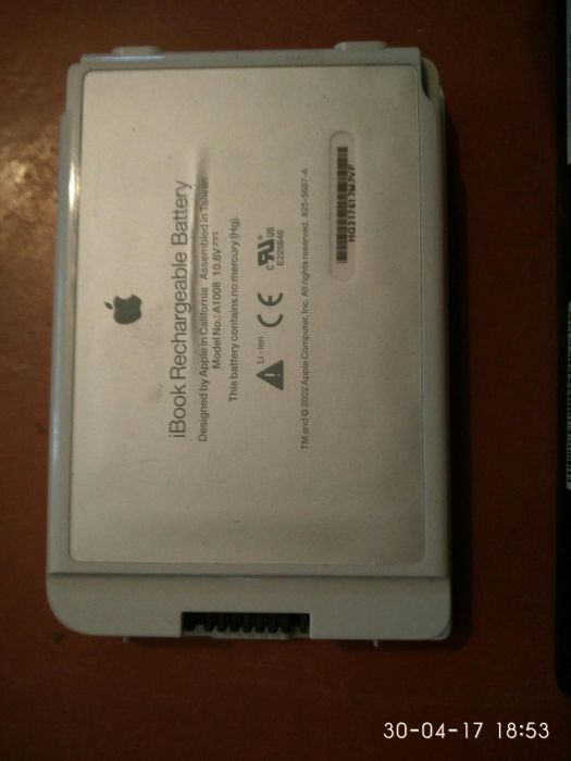 Акумулятор. Mkbook.Apple.