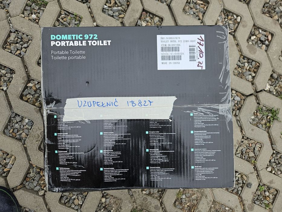 Toaleta turystyczna Dometic 972