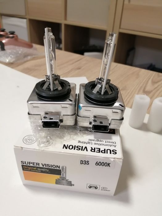Lâmpadas D3s 6000k 35w.       Em stock!!