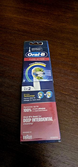 Końcowki Oral-B Floss Action Braun 2 sztuki