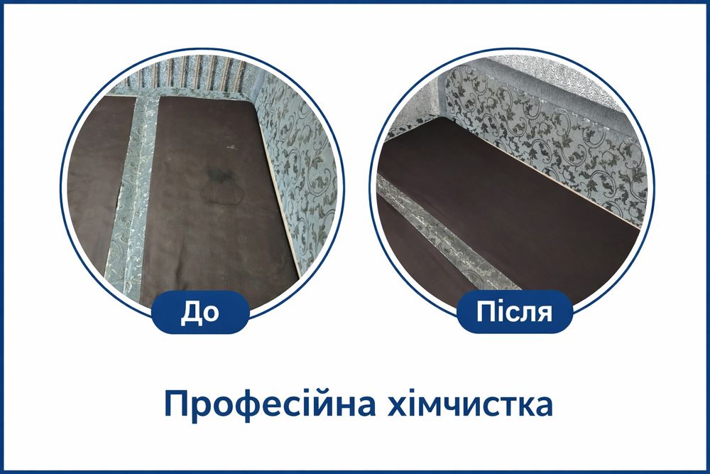 Професійне очищення меблів та сидінь авто