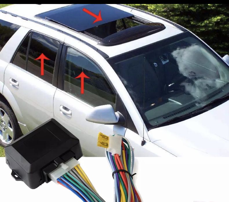 Controle de janela elétrica automática