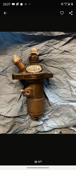 Pompa Bosch do silników  hatz oryginał sprawna