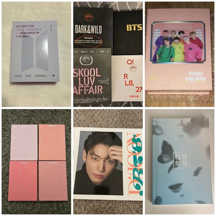 Срочно продам альбомы BTS, бтс