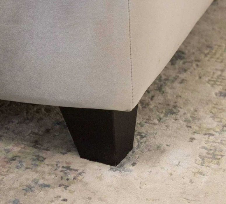 Диван-ліжко vittorio, 274/150 см, велюр сірий