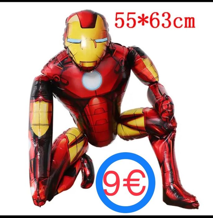 Balões para festa de aniversário hélio Marvel