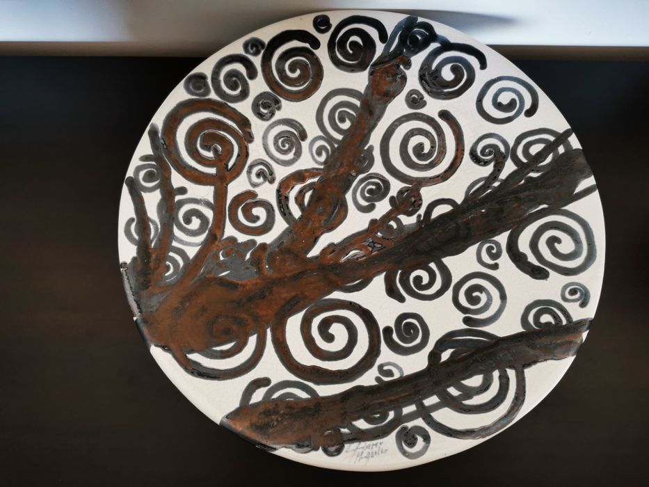 Prato decorativo Maria do Amparo