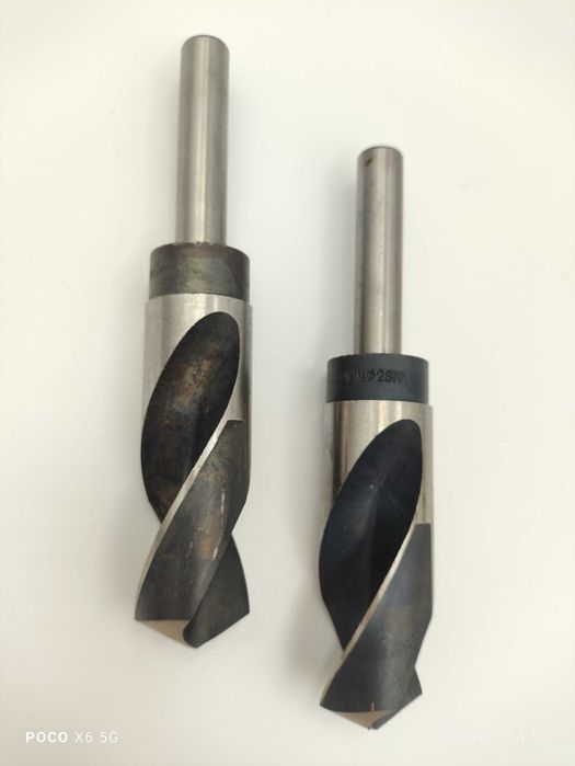 Zestaw wierteł spiralnych HSS Parkside 26-28 mm