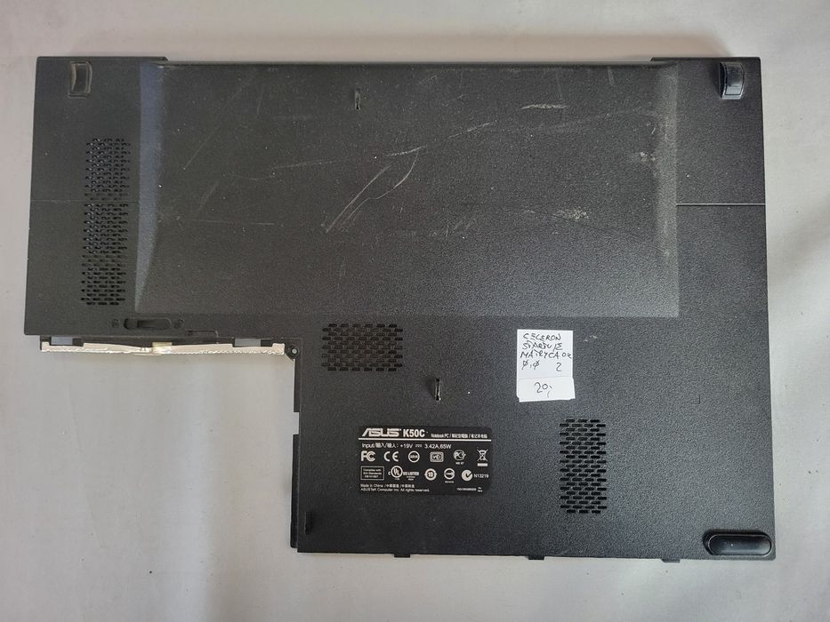 Sprzedam dolną zaślepkę do Laptopa ASUS K50C