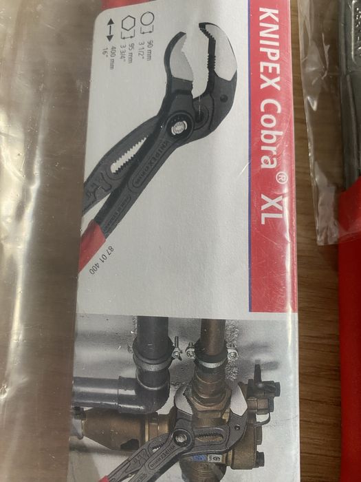 Zestaw szczypc do rur knipex 6 szt