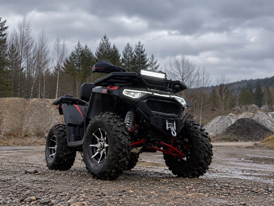 DUŻY QUAD Asix FOURCRAFT ULTRA wyciągarka wyświetlacz raty doatawa