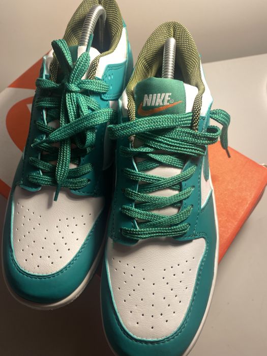 nike dunk low se green lotery