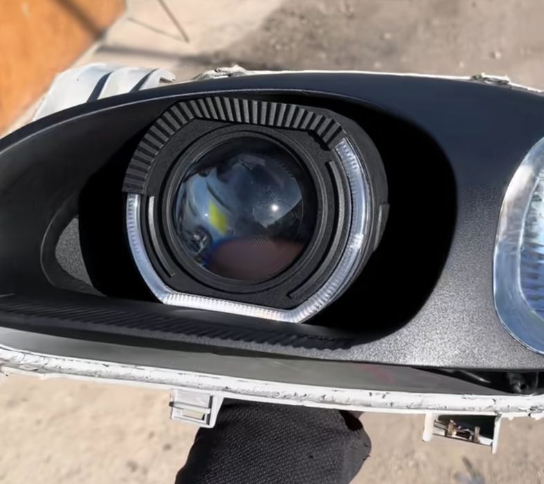 Би лед линзы 3Дюйма h4-h7 6000k 55-67В. Bi-led