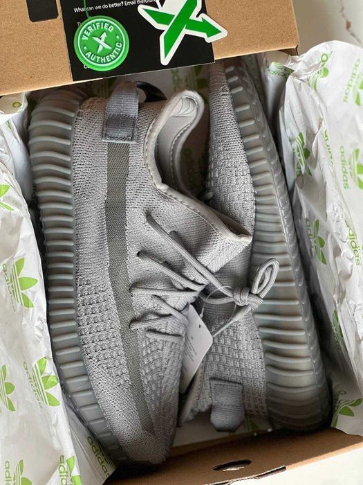 Мужские кроссовки Adidas Yeezy Boost 350 v2 Grey. 40-45