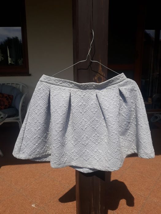 Szara spódnica S XS 158cm