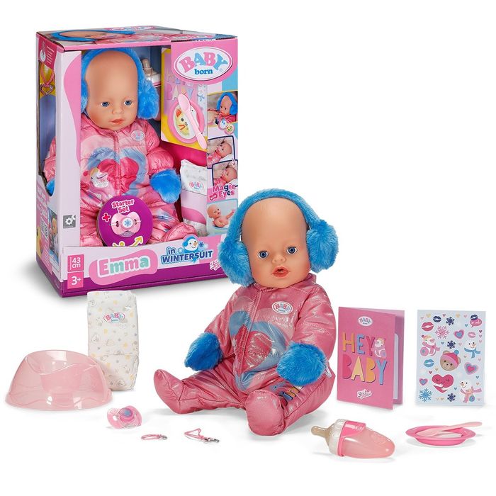 Baby born, baby born emma, teddy, zapf, кукла бебі борн, беби борн