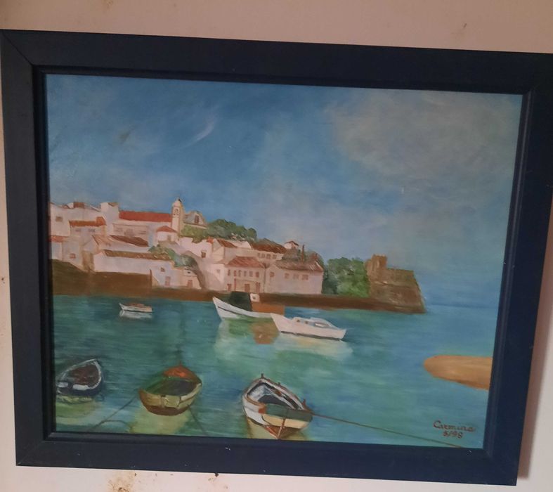 Vendo quadro pintado a óleo
