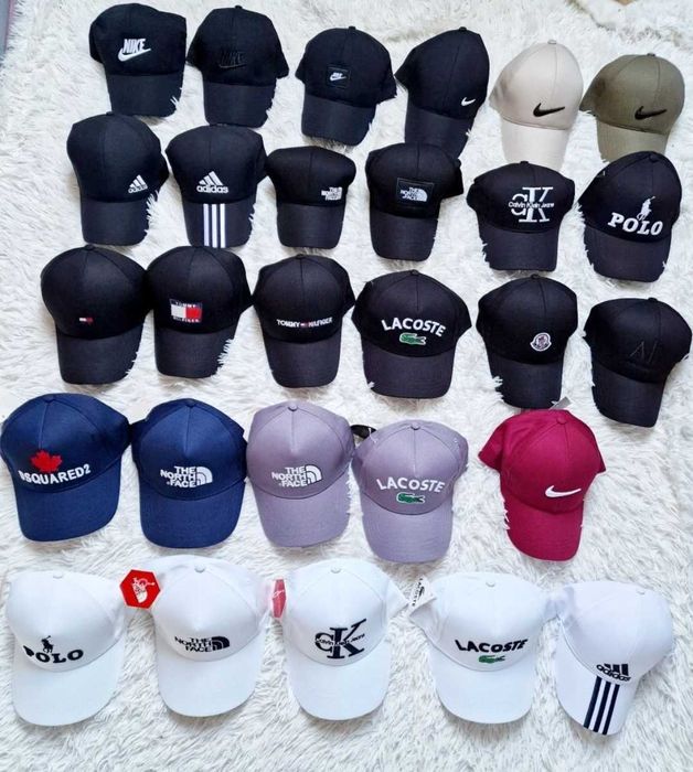 Nowa Czapka z daszkiem Nike Adidas Tommy Lacoste CK North Polo