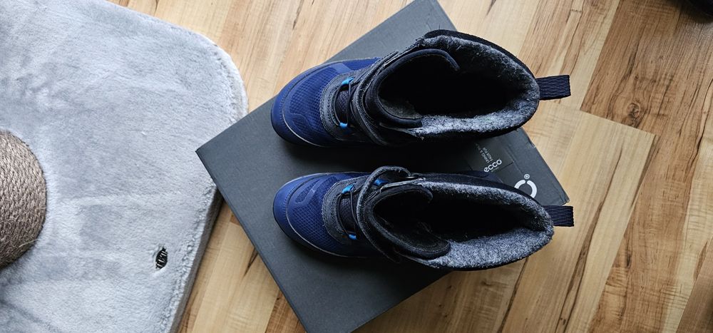 Dziecięce buty zimowe Ecco wodoodporne Gore-Tex rozmiar 34