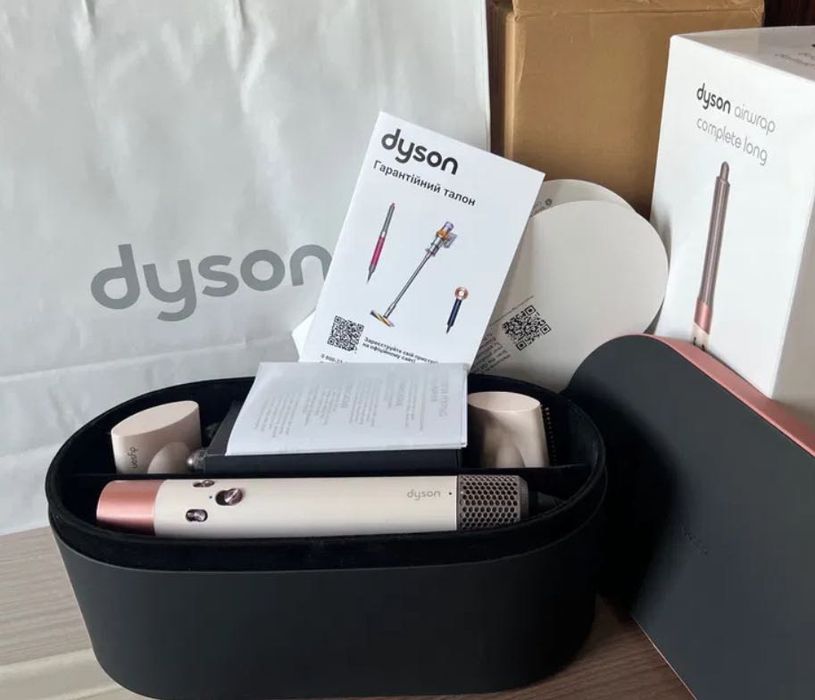 Фен Дайсон pink/rose стайлер Dyson  ( новий стан)