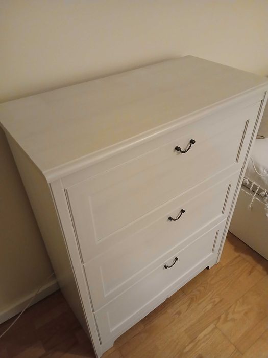 Cómoda Ikea Aspelund 3 gavetas