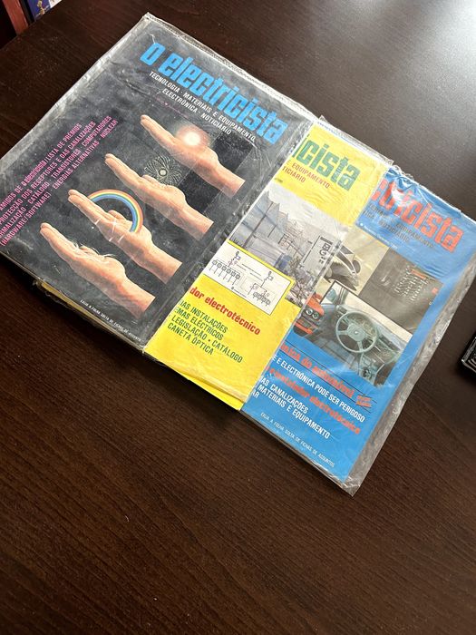 35 Revistas "O Eletricista" de 1983 a 1991 da nº 1 a nº35.
