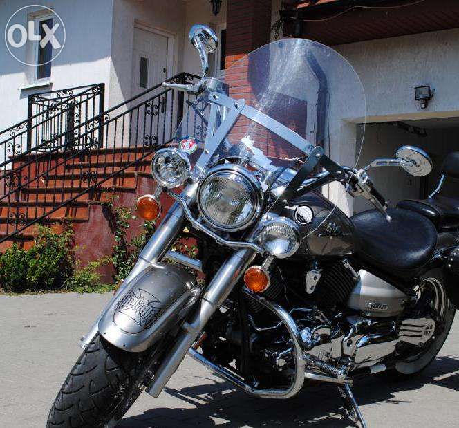 Yamaha Custom Classic 1100 SZYBA duża XVS . 650 gmole gmol