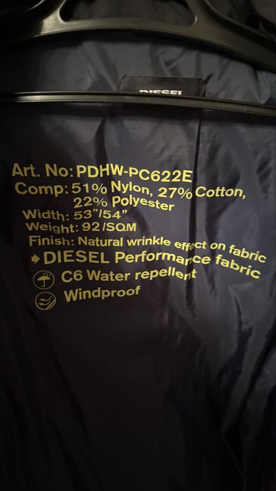 Куртка Пуховик Diesel