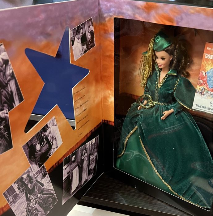 Barbie Scarlett Ohara Барбі 90х Rhett Батлер Скарлет колекційна лялька