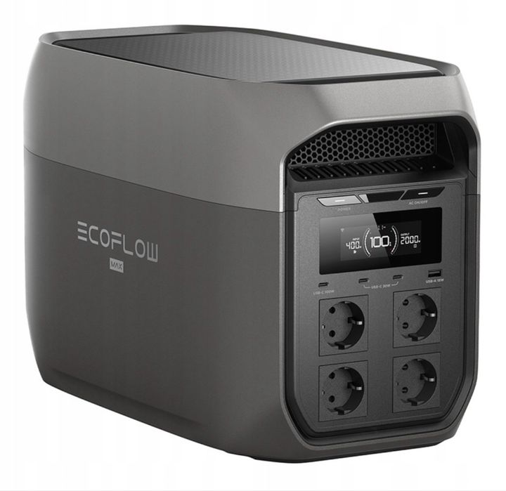 Портативна електростанція EcoFlow DELTA 3 Max 2048 Вт·год 2400 Вт LiFePO4