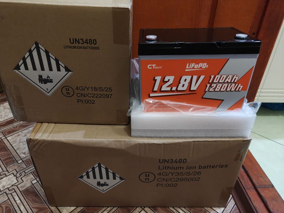 Акумулятор CTOLITY 12v 100Ah lifepo4