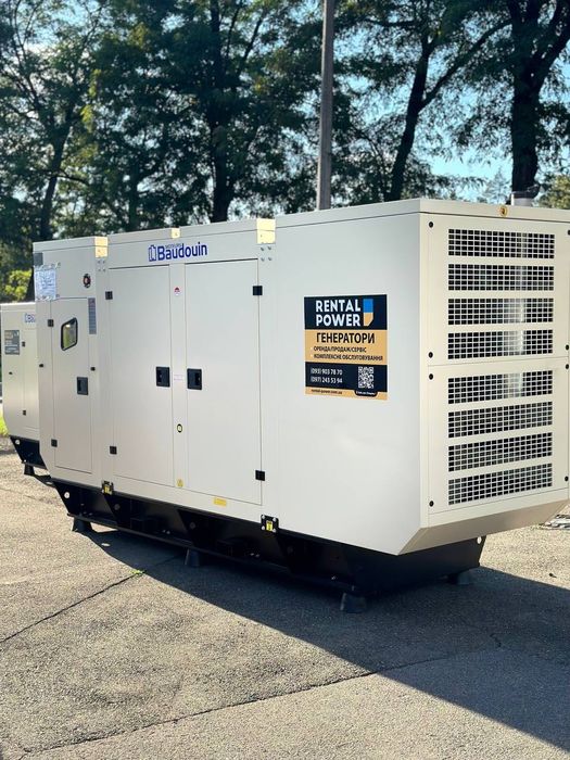 Генератор TMG TMGB-250 (200 кВт) на базі двигуна BAUDAUIN 250 кВа