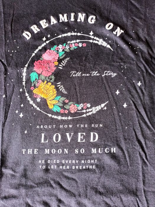 T-shirt preta - Springfield