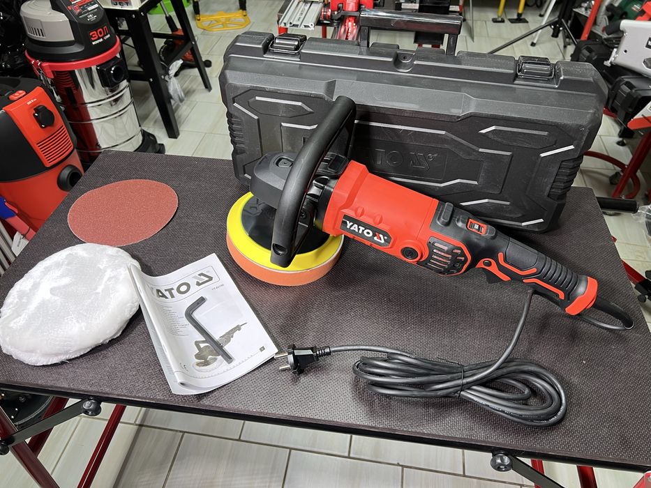 Полировальная машина YATO YT-82196 Стабилизация оборотов