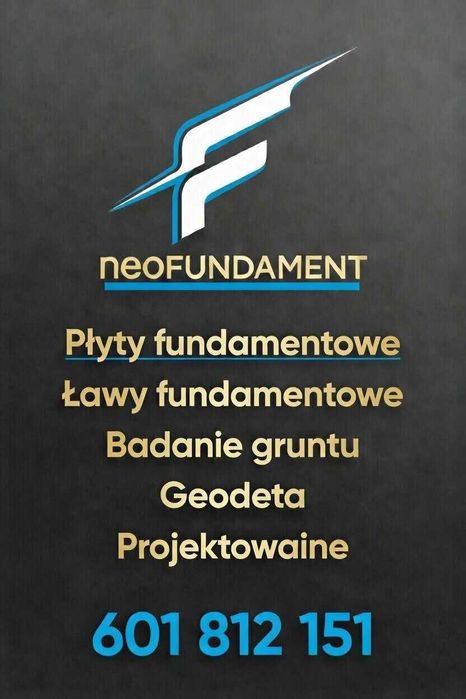 Płyty fundamentowe, fundamenty, ławy, wykonanie, projekt