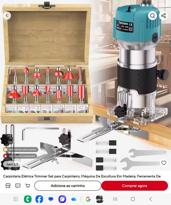 Máquina de fresar nova