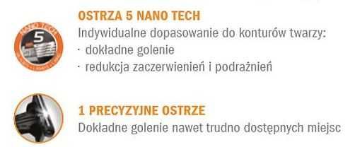 BiC Hybrid 5 Flex 5-ostrzowe wkłady do maszynki do golenia 4 sztuki