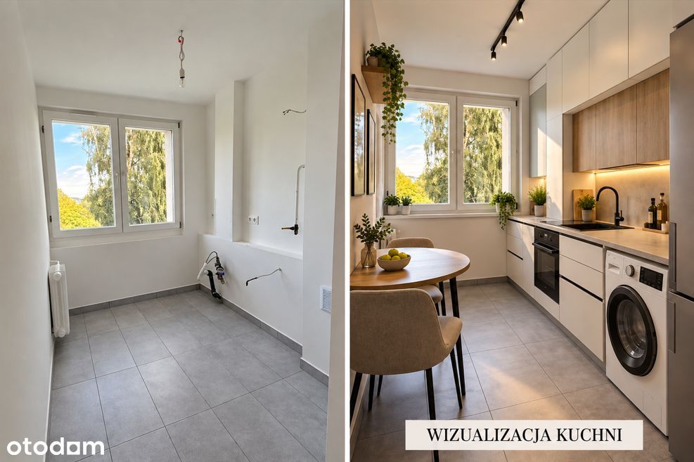 3 pokoje po remoncie | garaż | balkon | las | Gdynia Grabówek