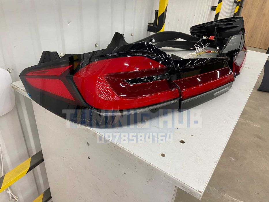 bmw g30 Фонари Задние Апгрейд в Рест стопи бмв задні фари lci Європа