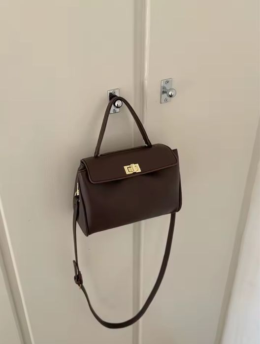Сумка шоколадного кольору